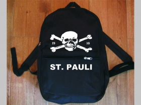 St. Pauli  jednoduchý ľahký ruksak, rozmery pri plnom obsahu cca: 40x27x10cm materiál 100%polyester